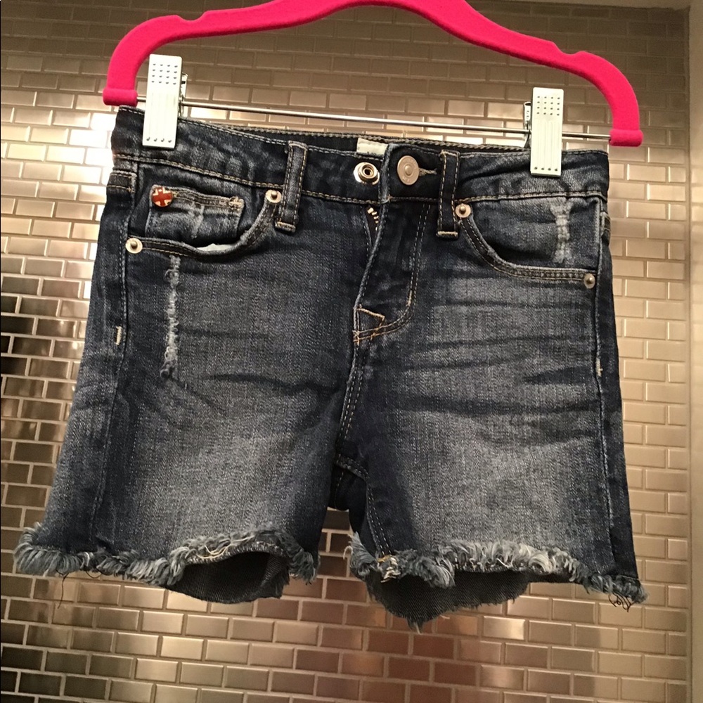 Hudson Girls Denim Cutoff Shorts Size 5